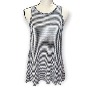 PQLA Black & White Flowy Tank Top